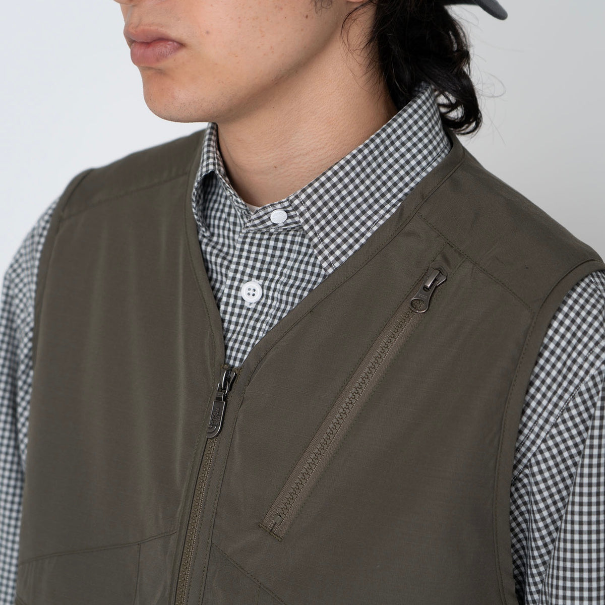 THE NORTH FACE PURPLE LABEL】Mountain Wind Vest Olive – briwn