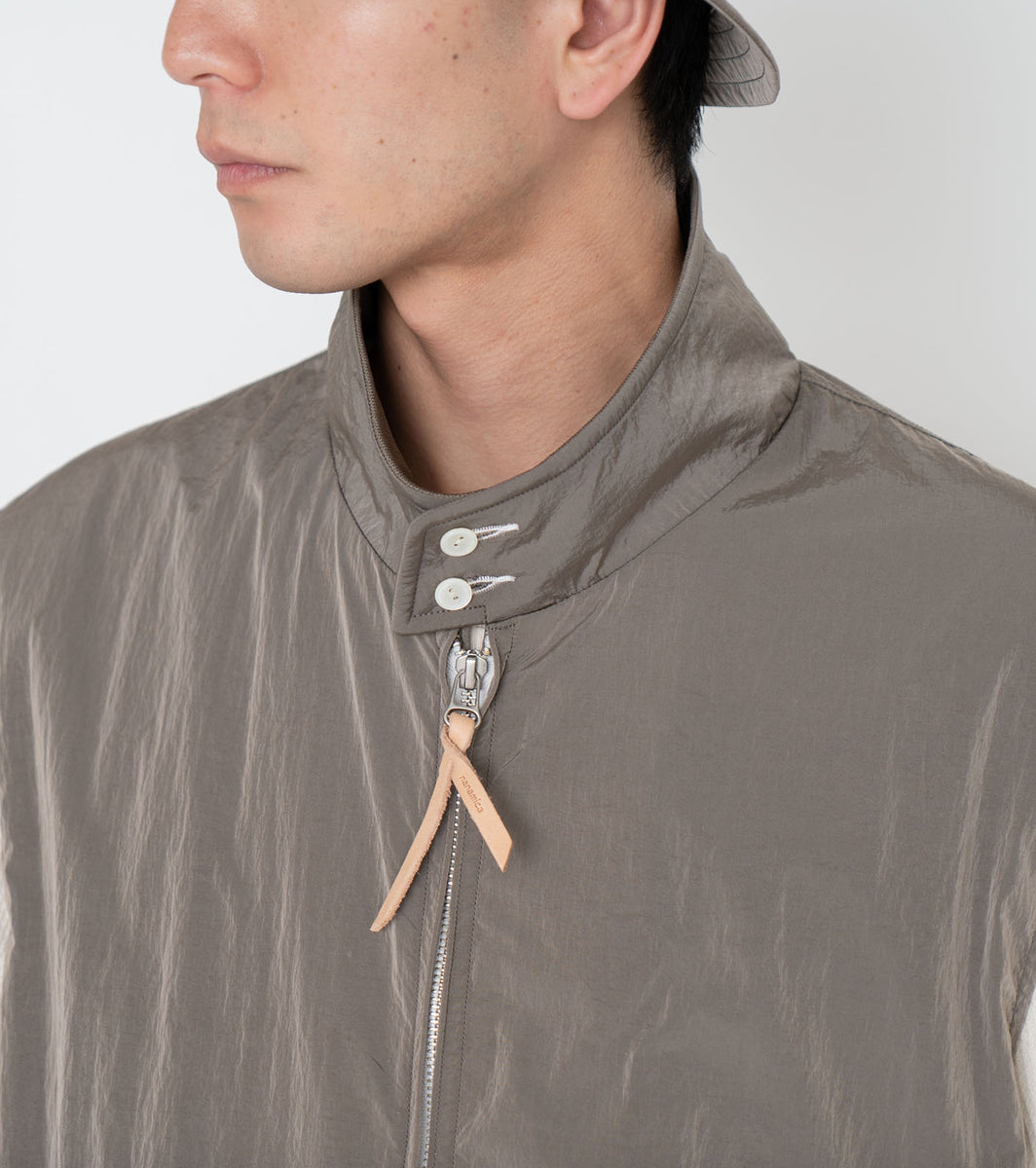 nanamica】Zip Up Wind Vest Red – briwn