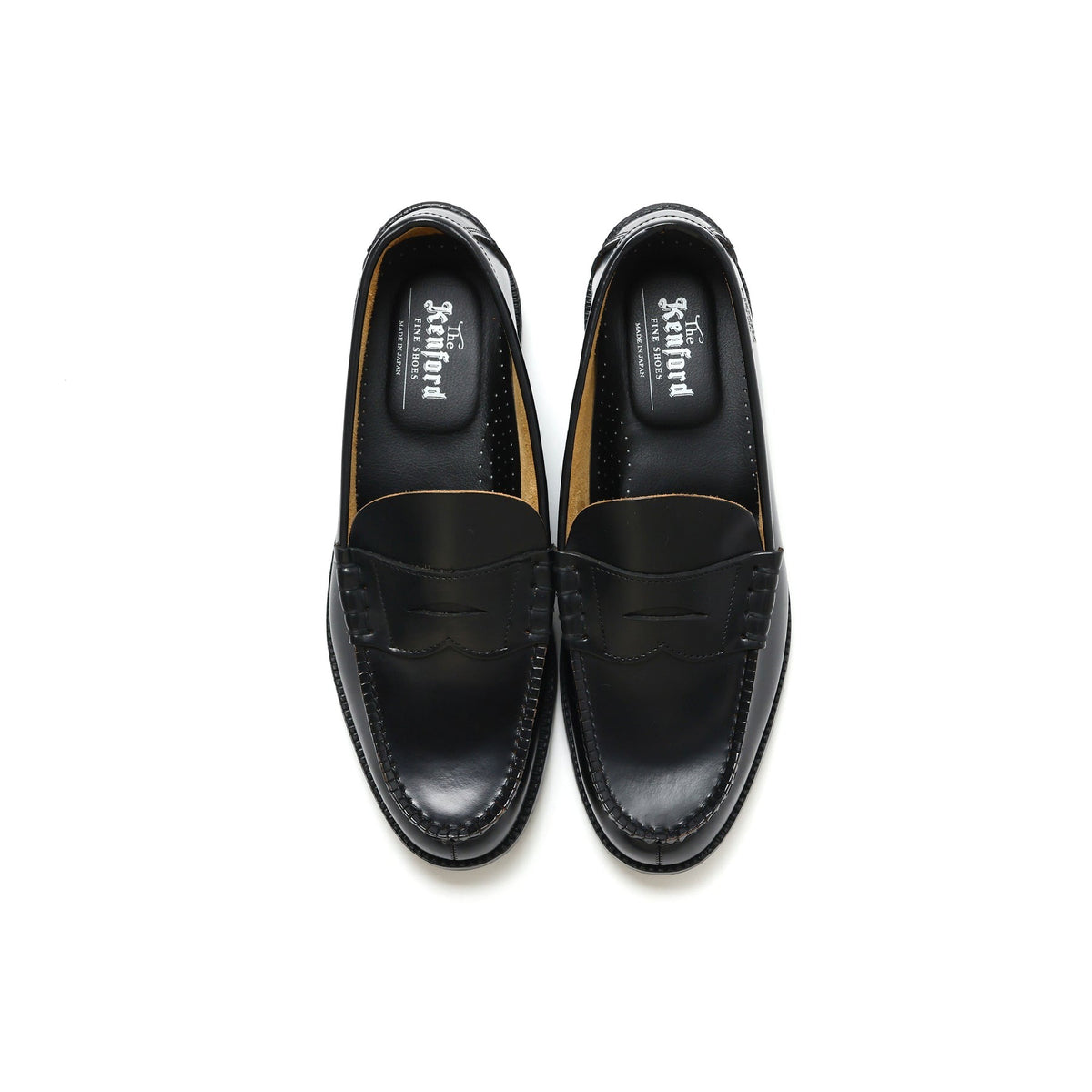 The Kenford Fineshoes】COIN LOAFERS Black – briwn