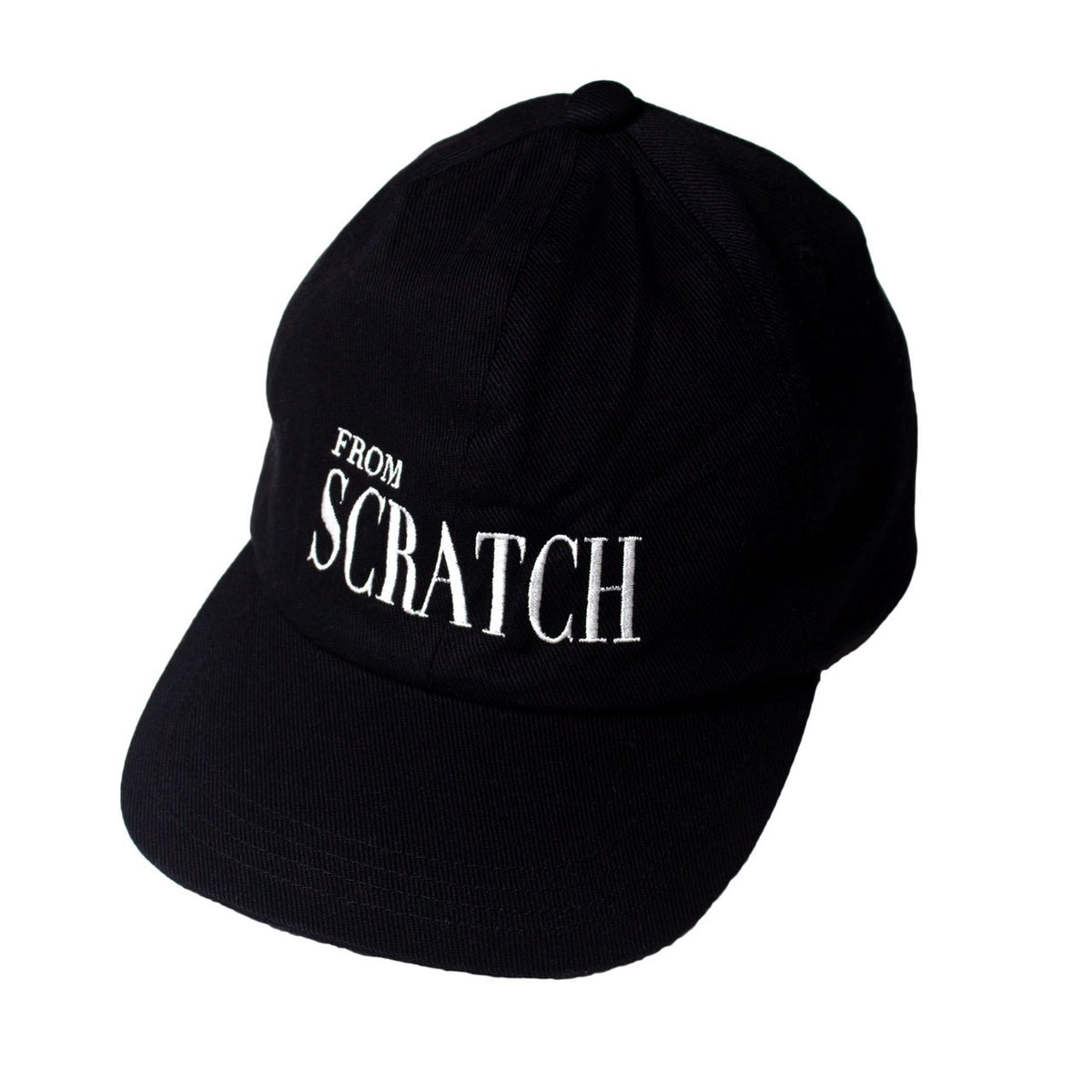 HELLRAZOR】FROM SCRATCH 6PANEL CAP with HELL NICE mix tape - BLACK
