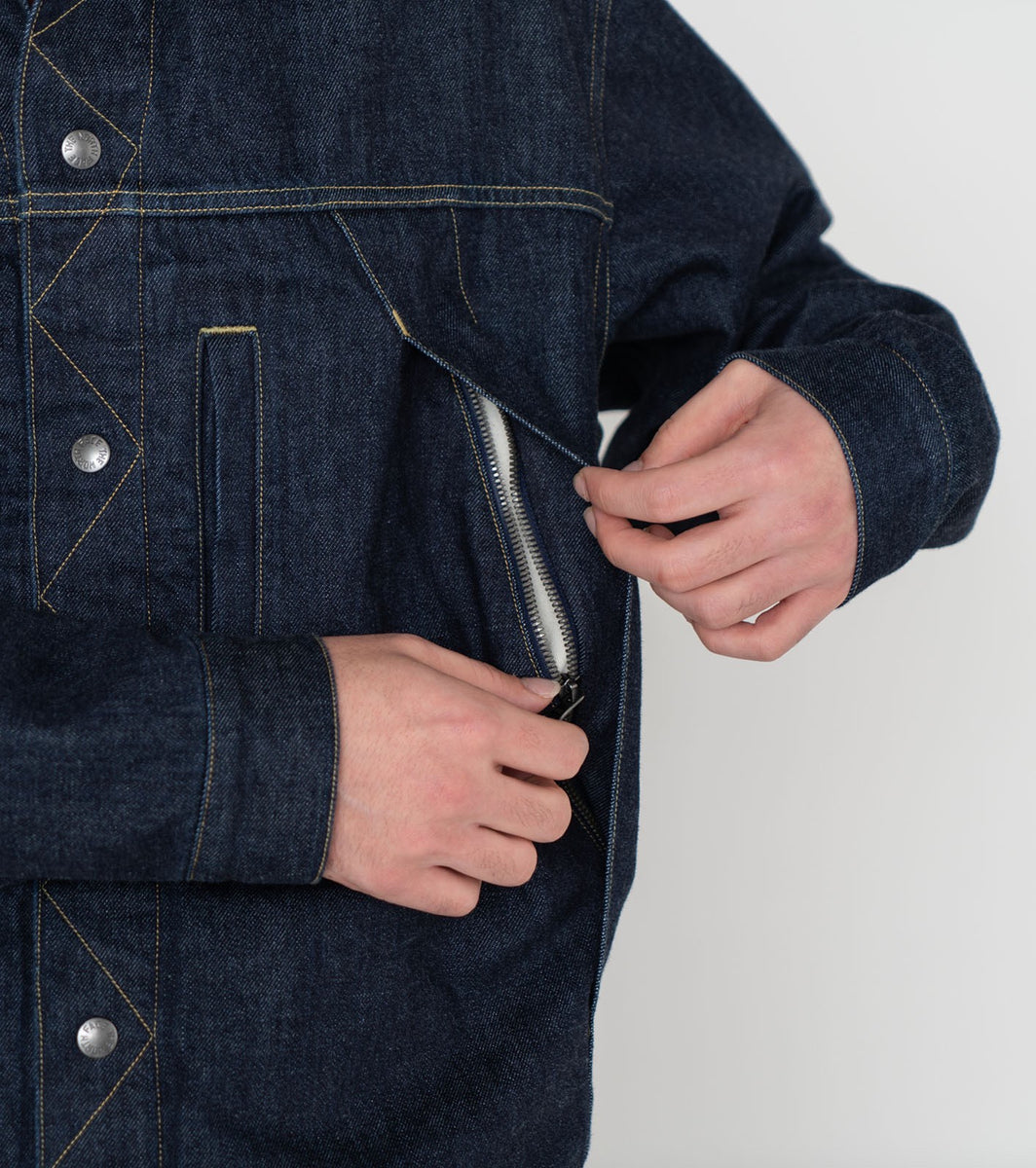 THE NORTH FACE PURPLE LABEL】Denim WINDSTOPPER Field Jacket