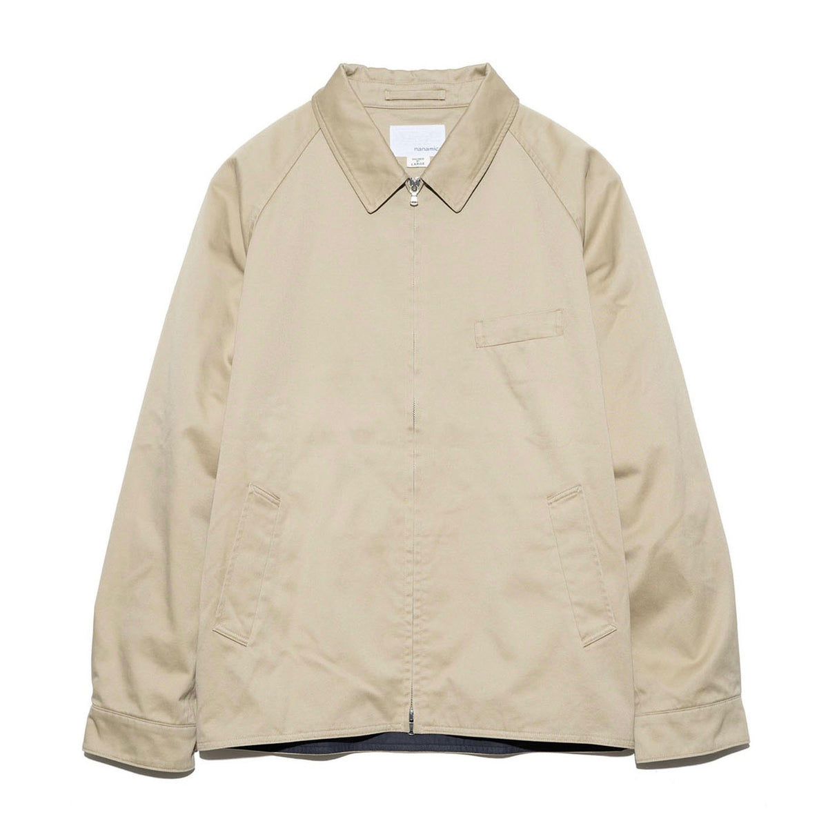 nanamica】WINDSTOPPER Chino Crew Jacket KHAKI – briwn