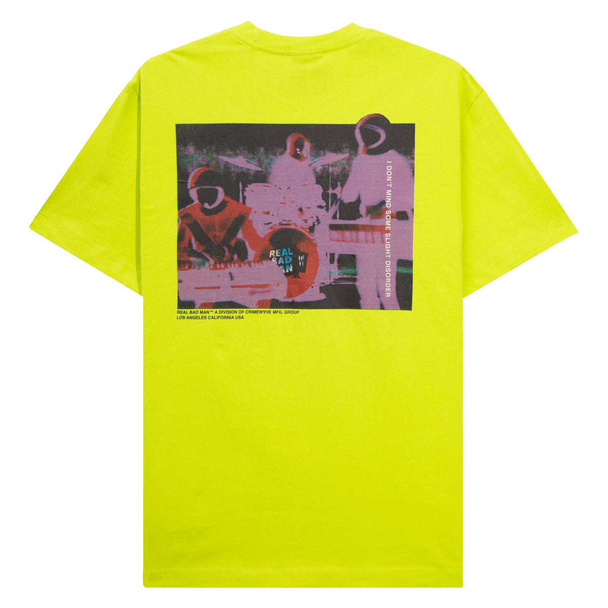 【Real Bad Man】SLIGHT DISORDER SS TEE Acid