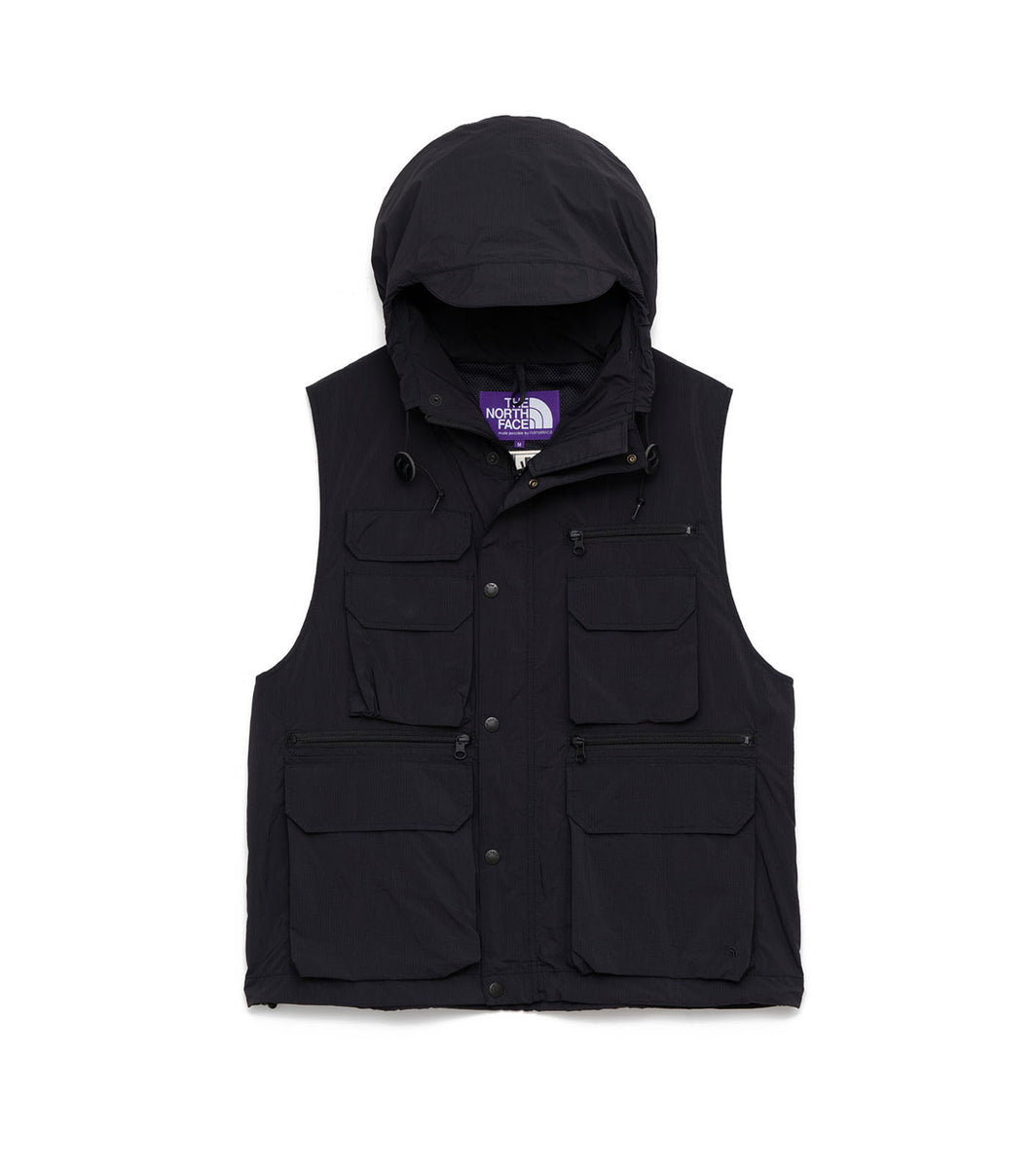 THE NORTH FACE PURPLE LABEL】Nylon Ripstop Trail Vest Black