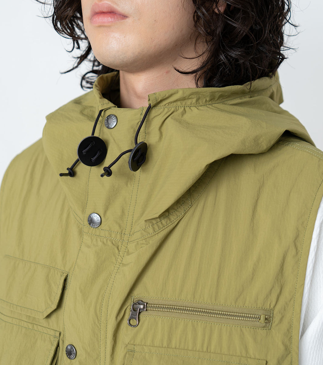 THE NORTH FACE PURPLE LABEL】Nylon Ripstop Trail Vest Beige – briwn
