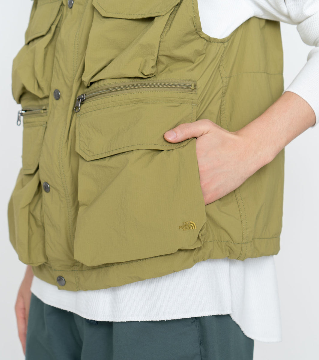 THE NORTH FACE PURPLE LABEL】Nylon Ripstop Trail Vest Black – briwn