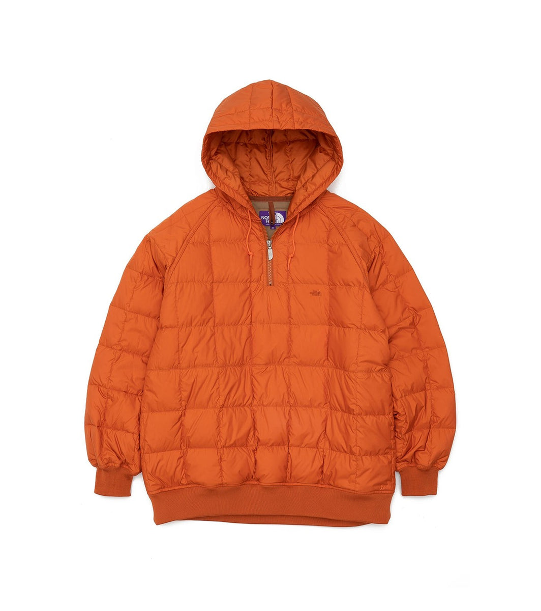 THE NORTH FACE PURPLE LABEL】Field Down Hooded Pullover Orange – briwn