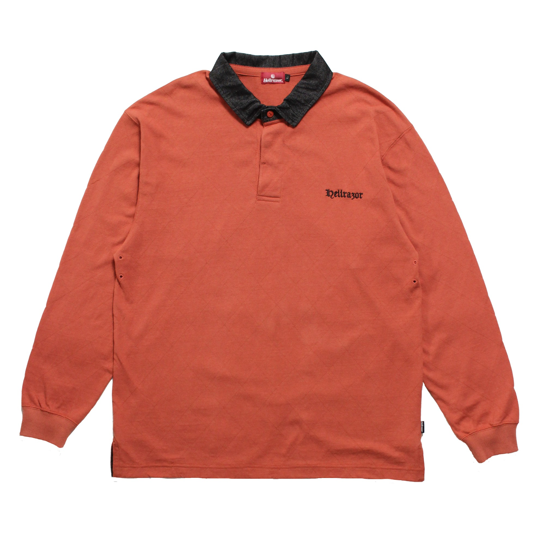 ヘルレイザー OL’ ENGLISH LOGO DIAMOND RUGBY HELLRAZOR】OL' ENGLISH LOGO DIAMOND RUGBY ORANGE – briwn
