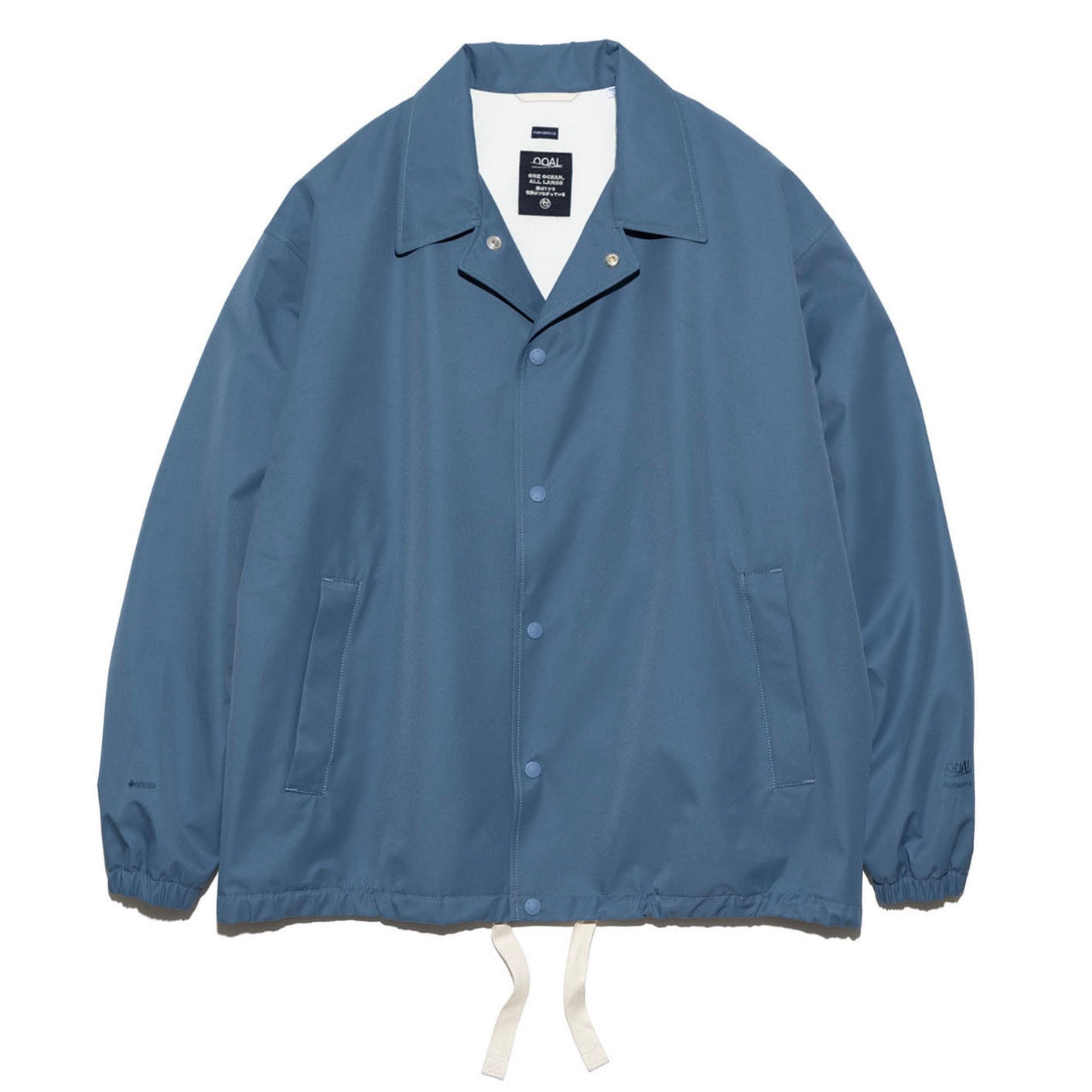 nanamica】2L GORE-TEX Coach Jacket Sax – briwn