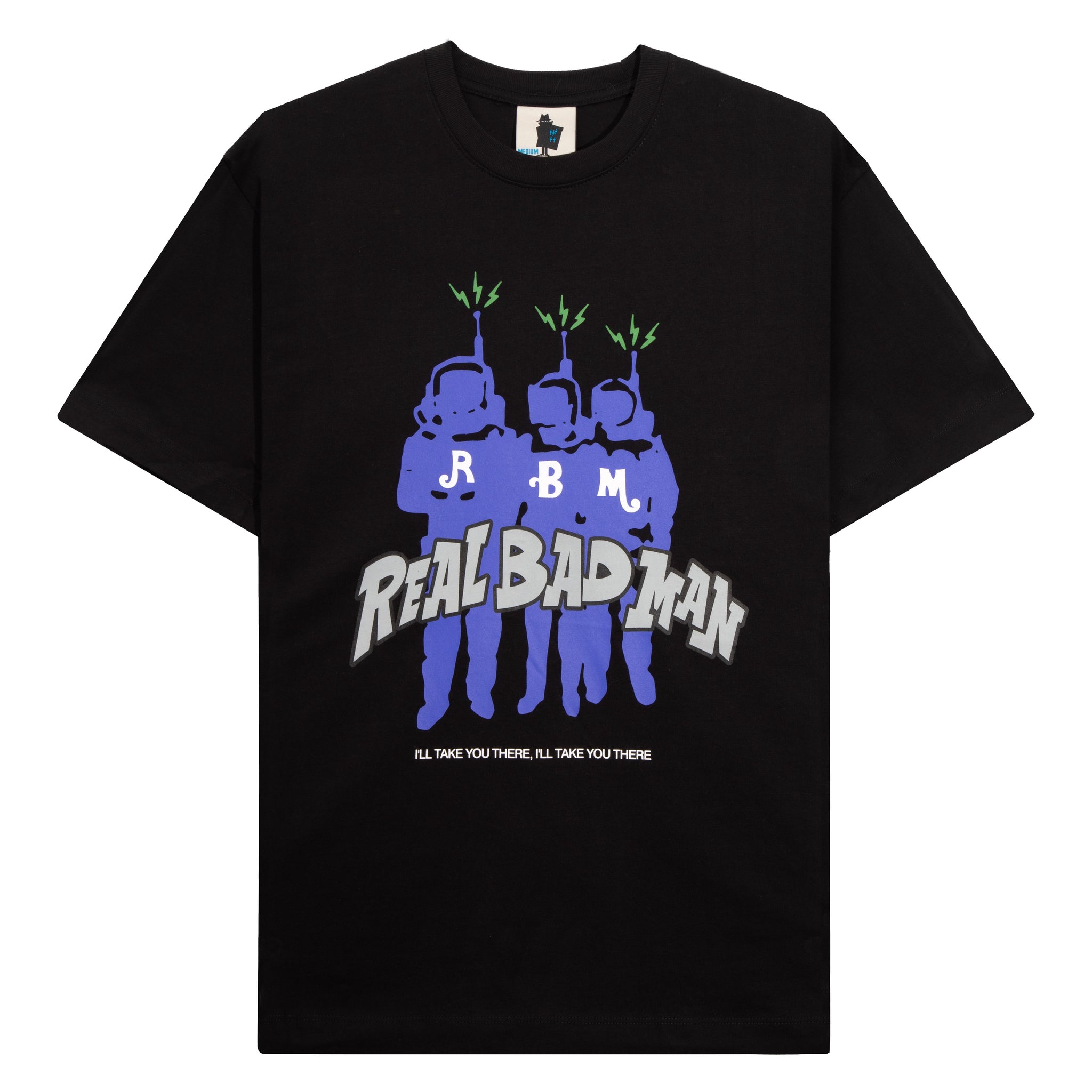 【Real Bad Man】SLIGHT DISORDER SS TEE Black