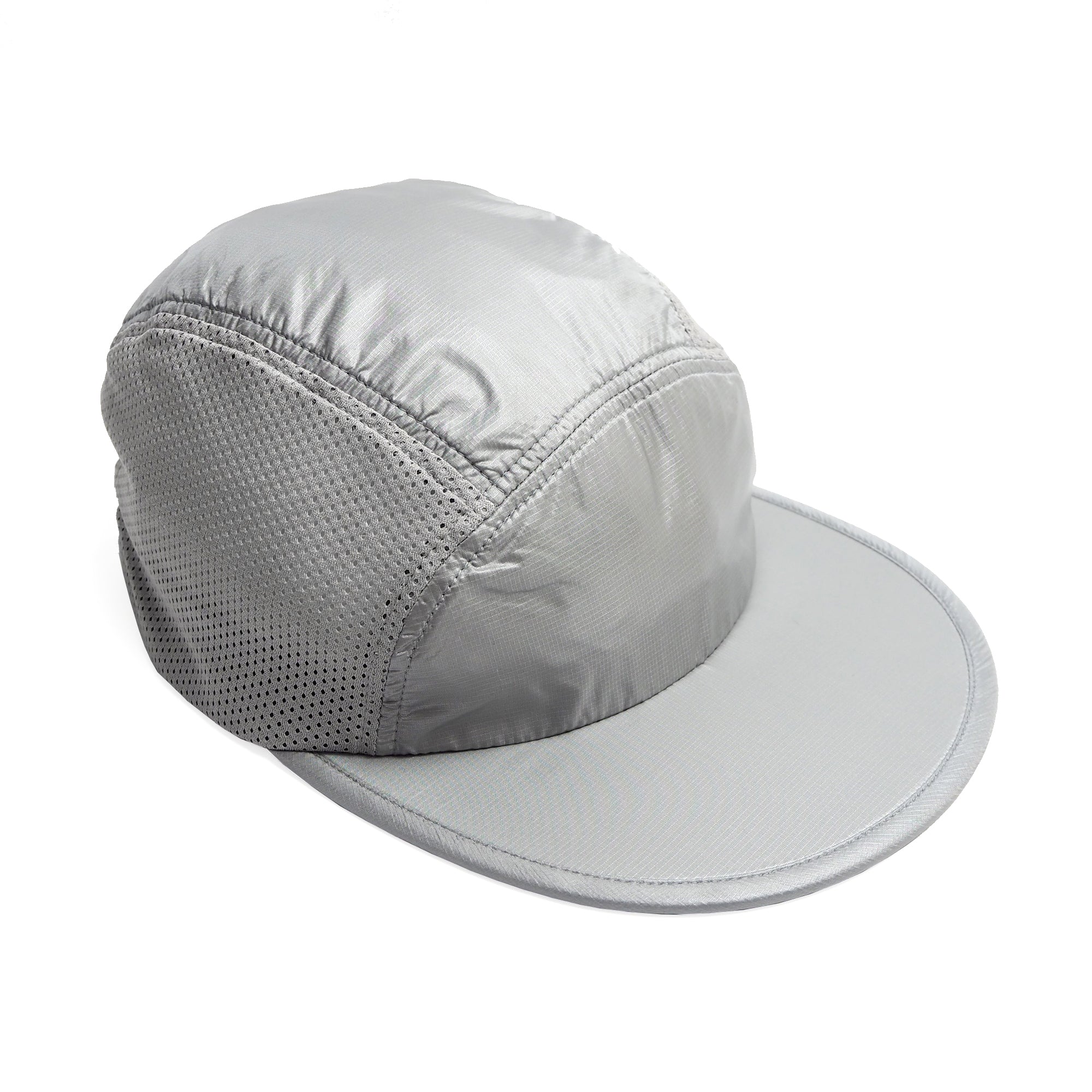 Found Feather】Half moon Cap Gray – briwn