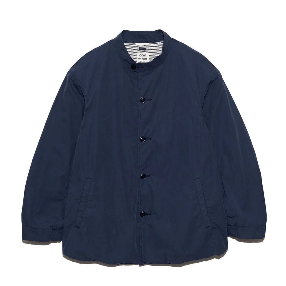 nanamica】Band Collar Jacket Navy – briwn
