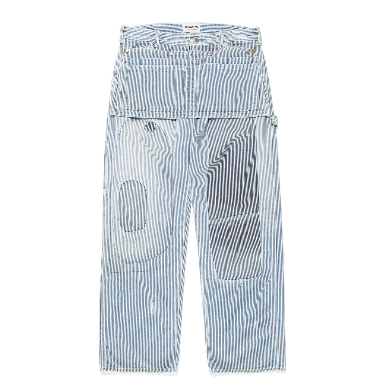 BOW WOW】HICKORY PAINTER PANTS with SEPARATE APRON – briwn
