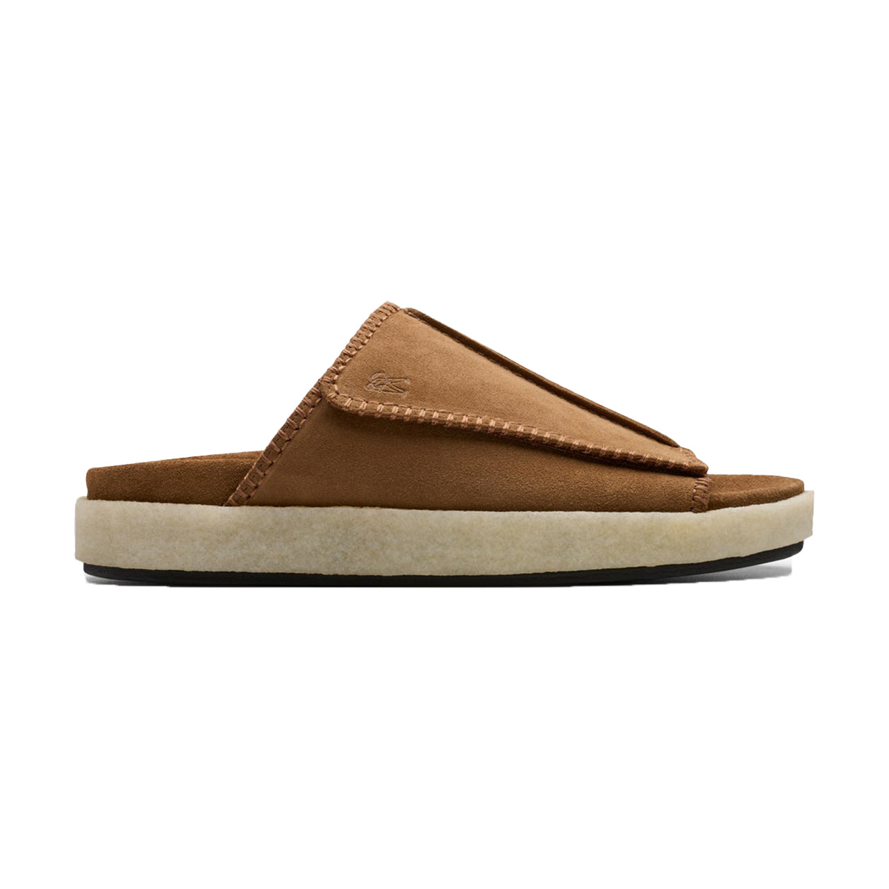 Clarks】Overleigh Slide Cola Suede – briwn