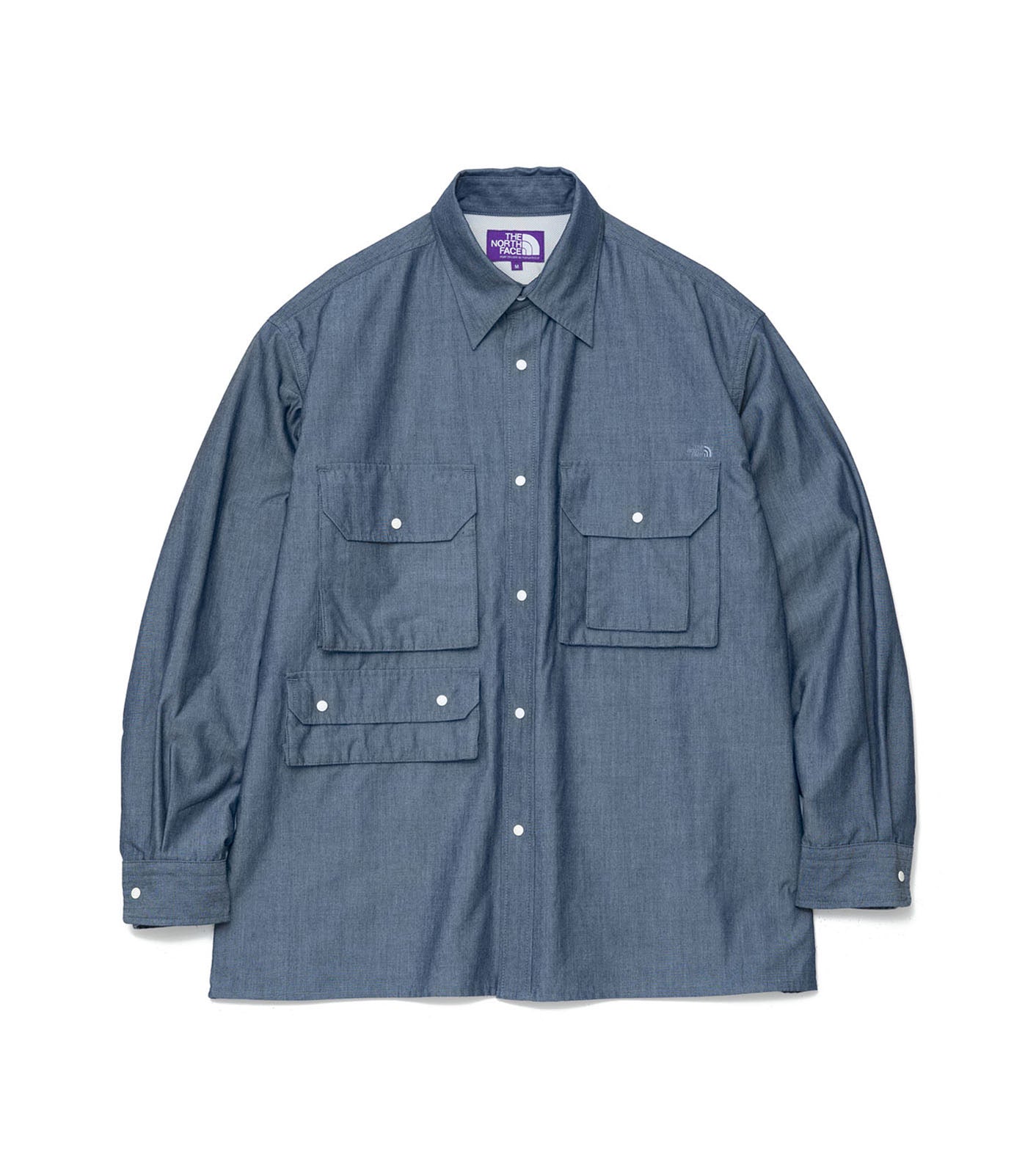 THE NORTH FACE PURPLE LABEL】Indigo Chambray Field Shirt – briwn